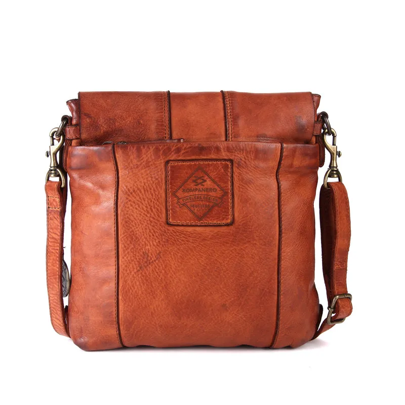 Adam - The Messenger Bag -Cognac