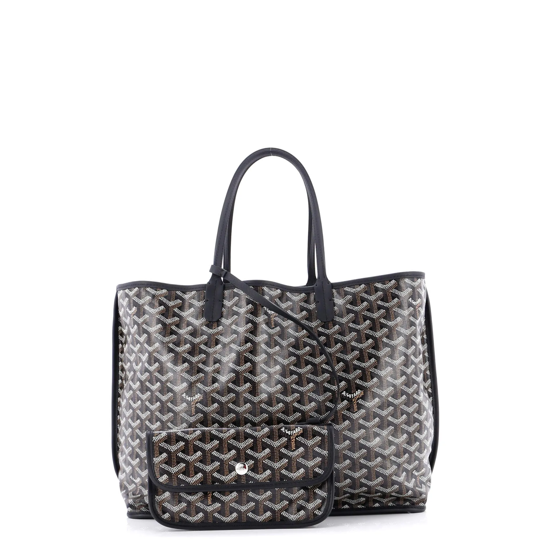 Anjou Reversible Tote Coated Canvas PM