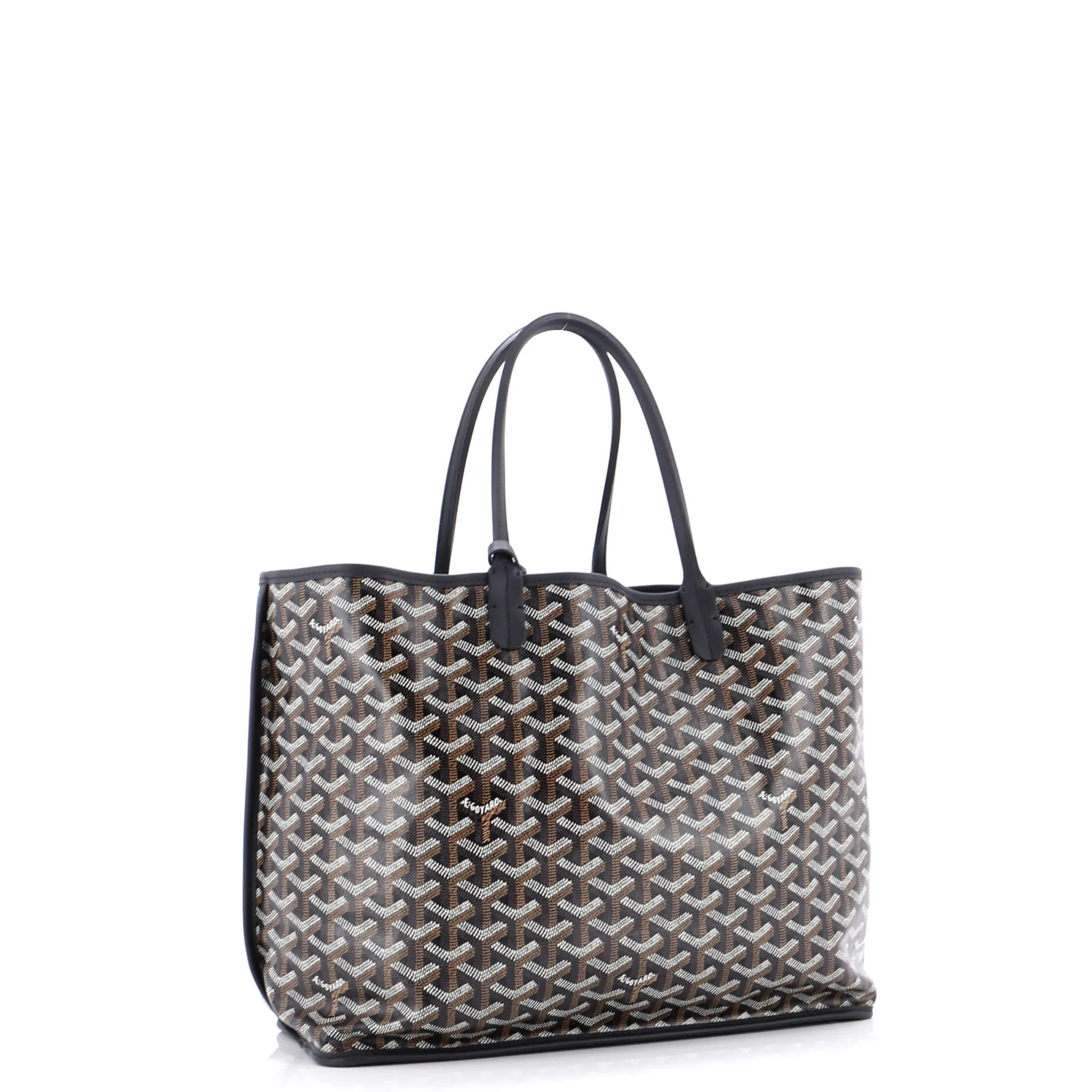 Anjou Reversible Tote Coated Canvas PM