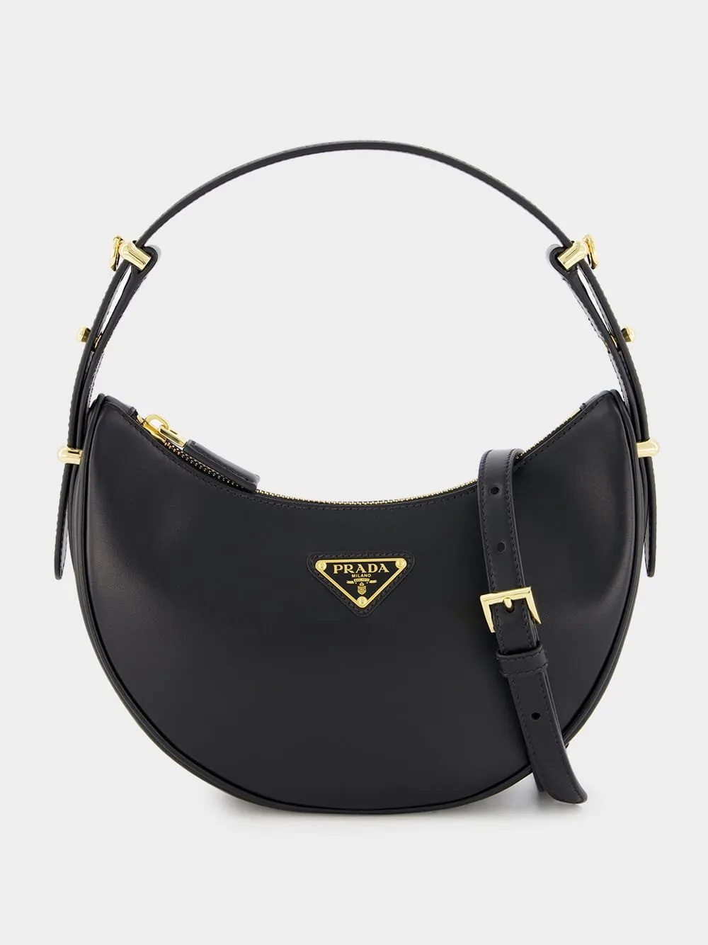 Arqu Leather Shoulder Bag