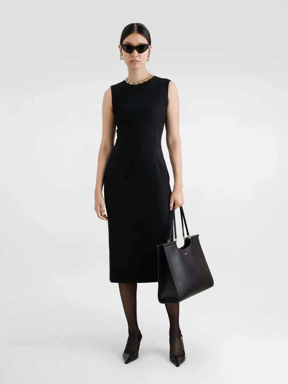 Black Large Sicily Shopper