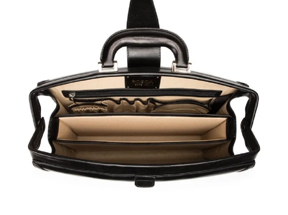 Bosca Old Leather Small Partners Briefcase