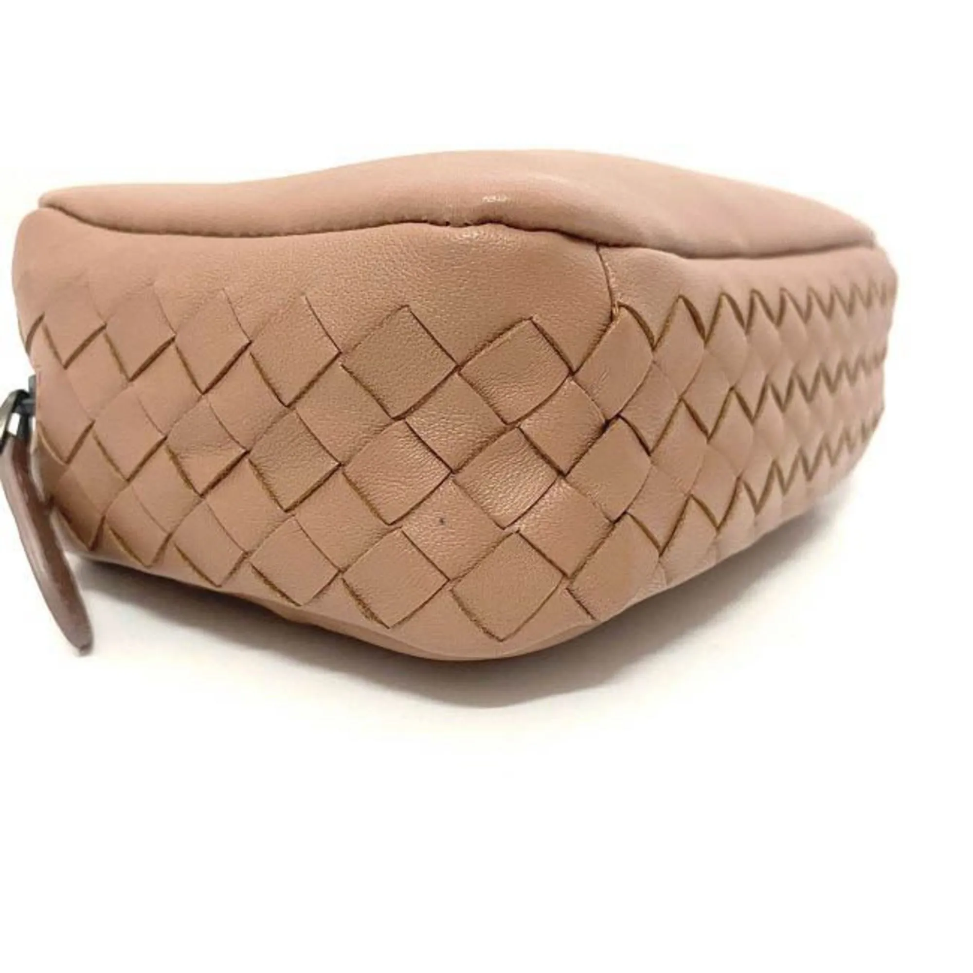 Bottega Veneta Leather Clutch Bag (Pre-Owned)