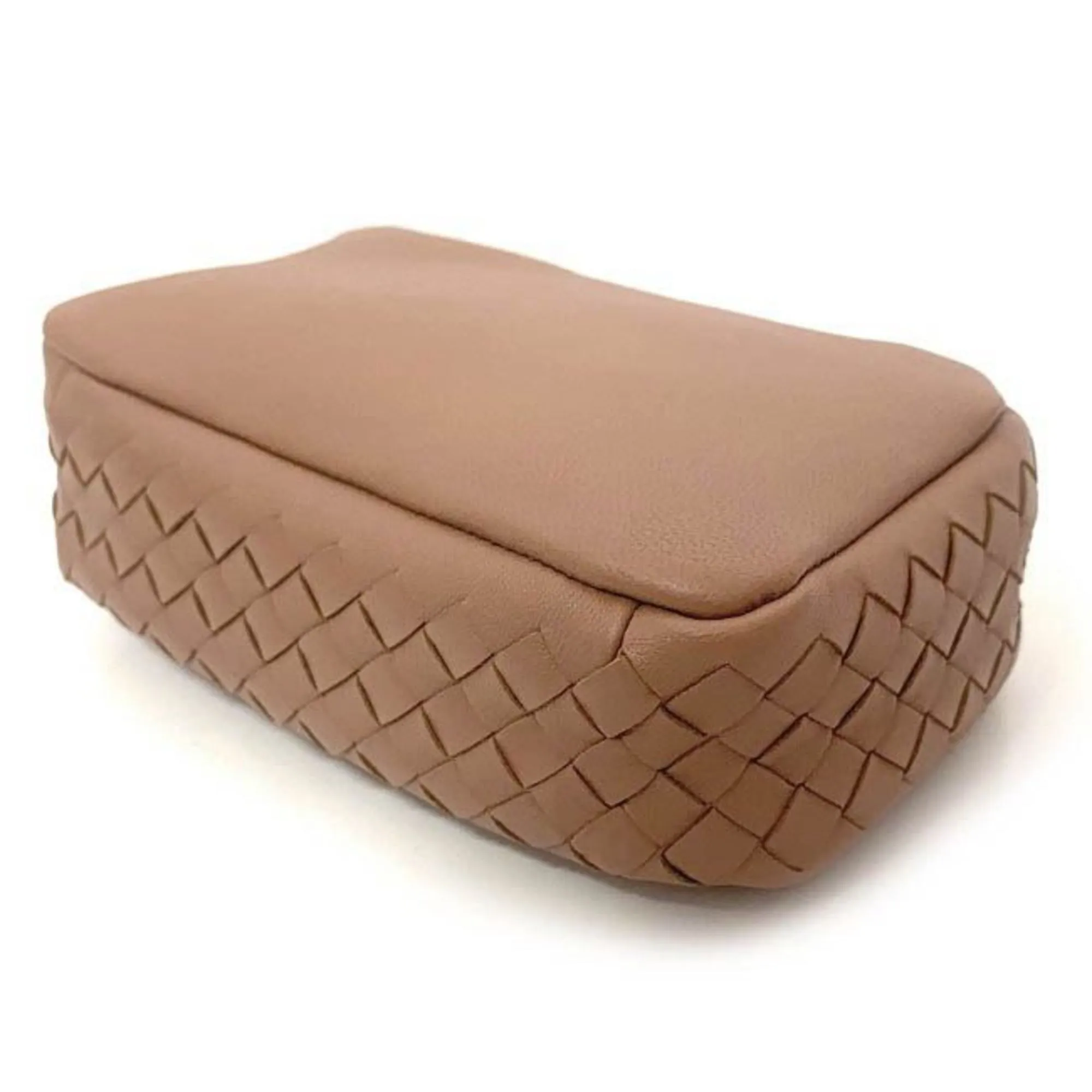 Bottega Veneta Leather Clutch Bag (Pre-Owned)