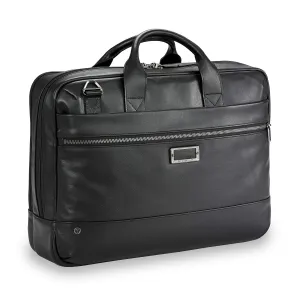 Briggs & Riley @work Leather Medium Brief