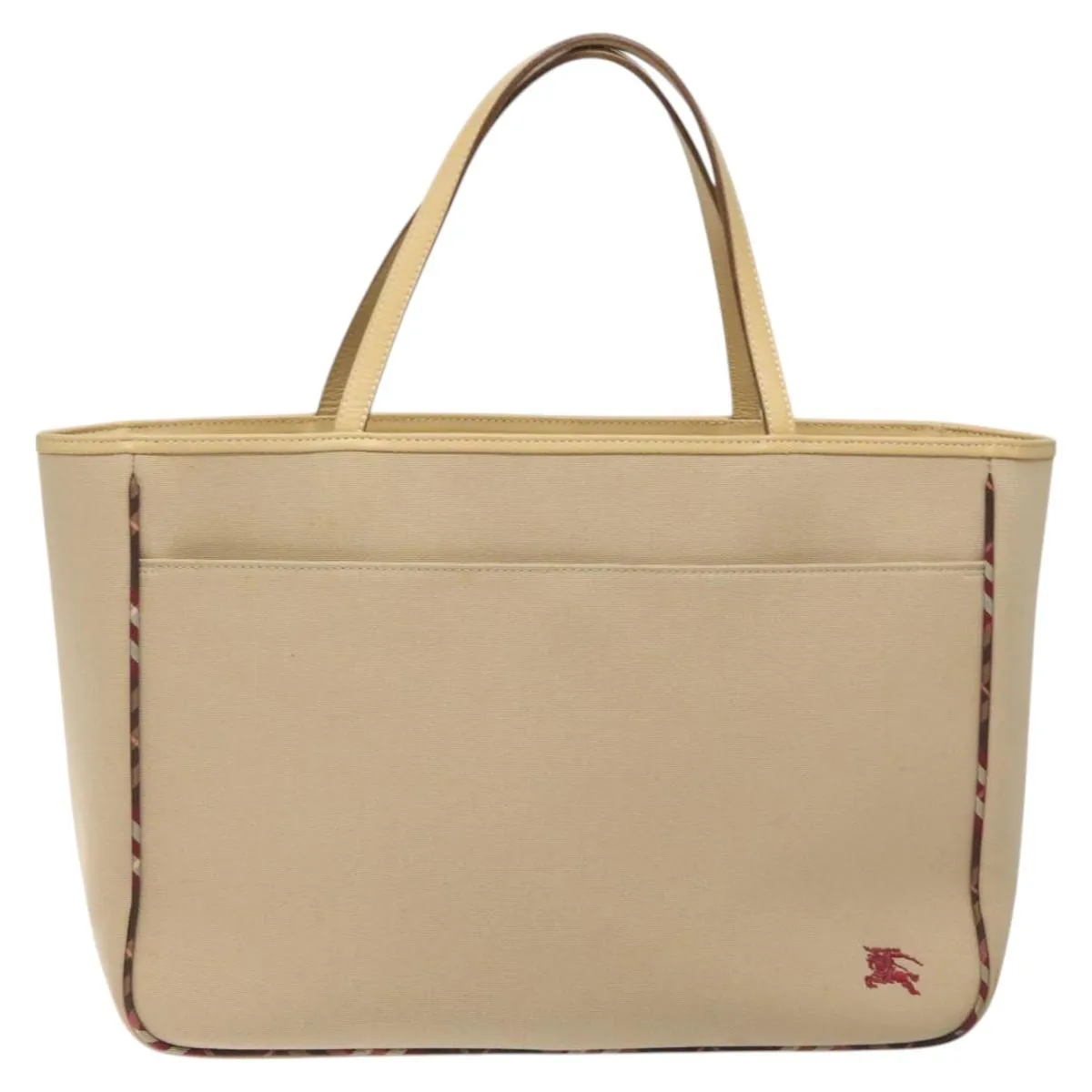 Burberry blue Label Canvas Tote Bag (Pre-Owned)