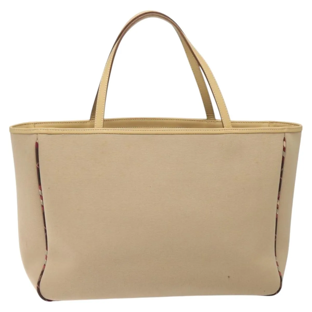 Burberry blue Label Canvas Tote Bag (Pre-Owned)