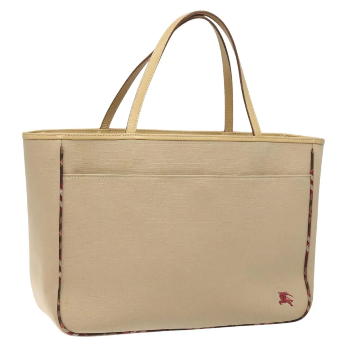 Burberry blue Label Canvas Tote Bag (Pre-Owned)