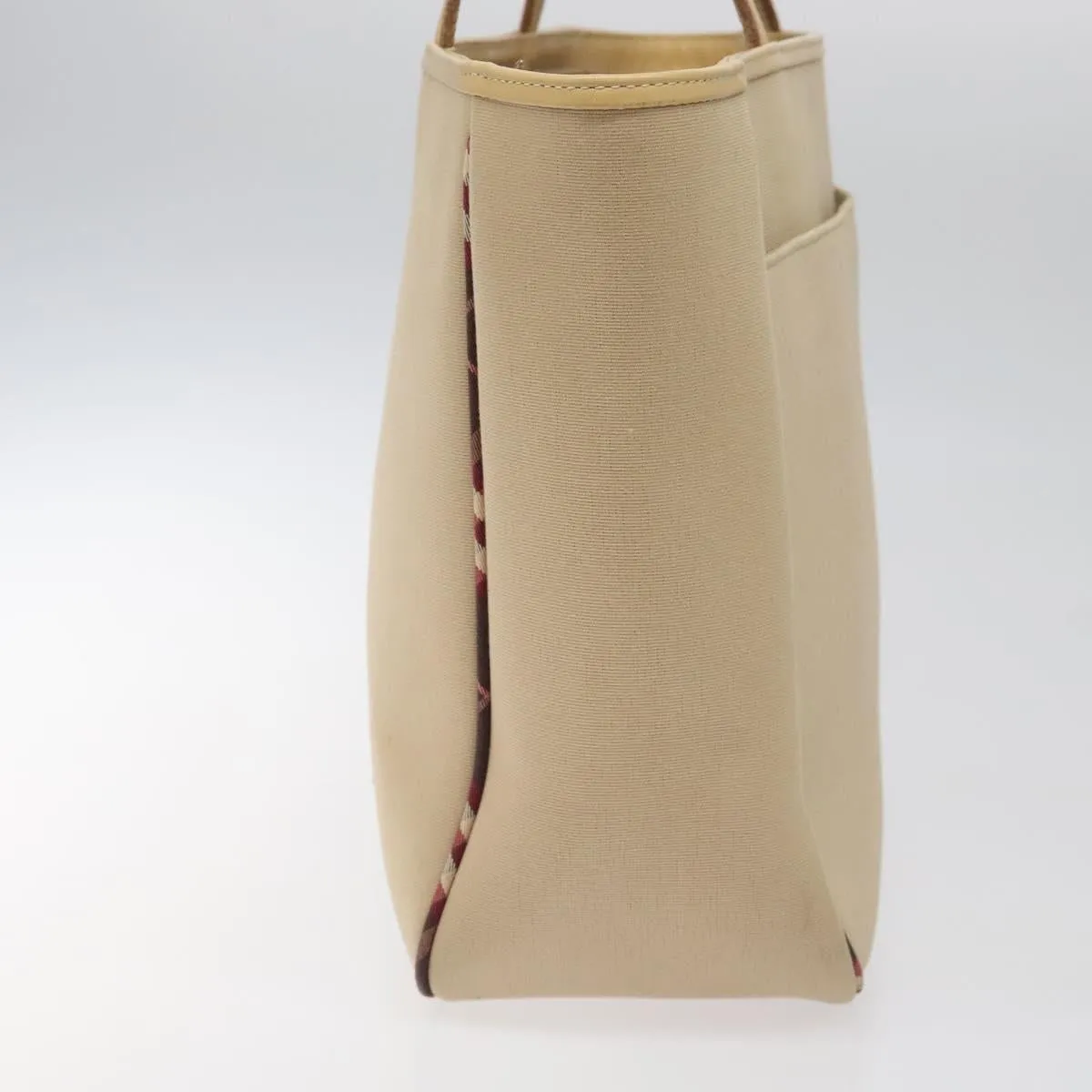 Burberry blue Label Canvas Tote Bag (Pre-Owned)