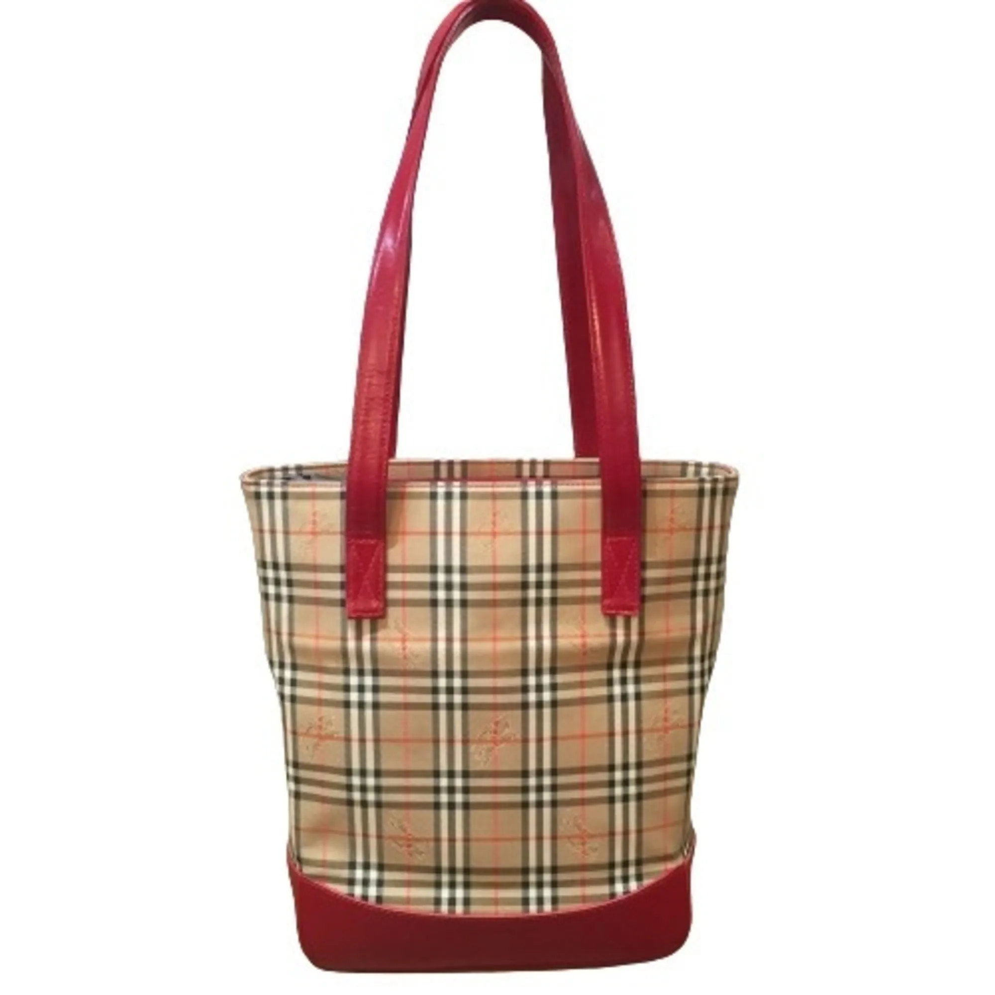 Burberry   Color Canvas Tote Bag (Pre-Owned)