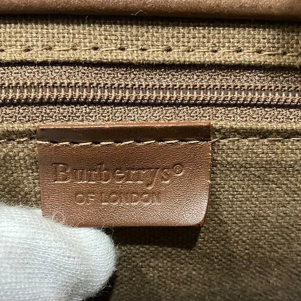 Burberry Green Check Messenger Bag