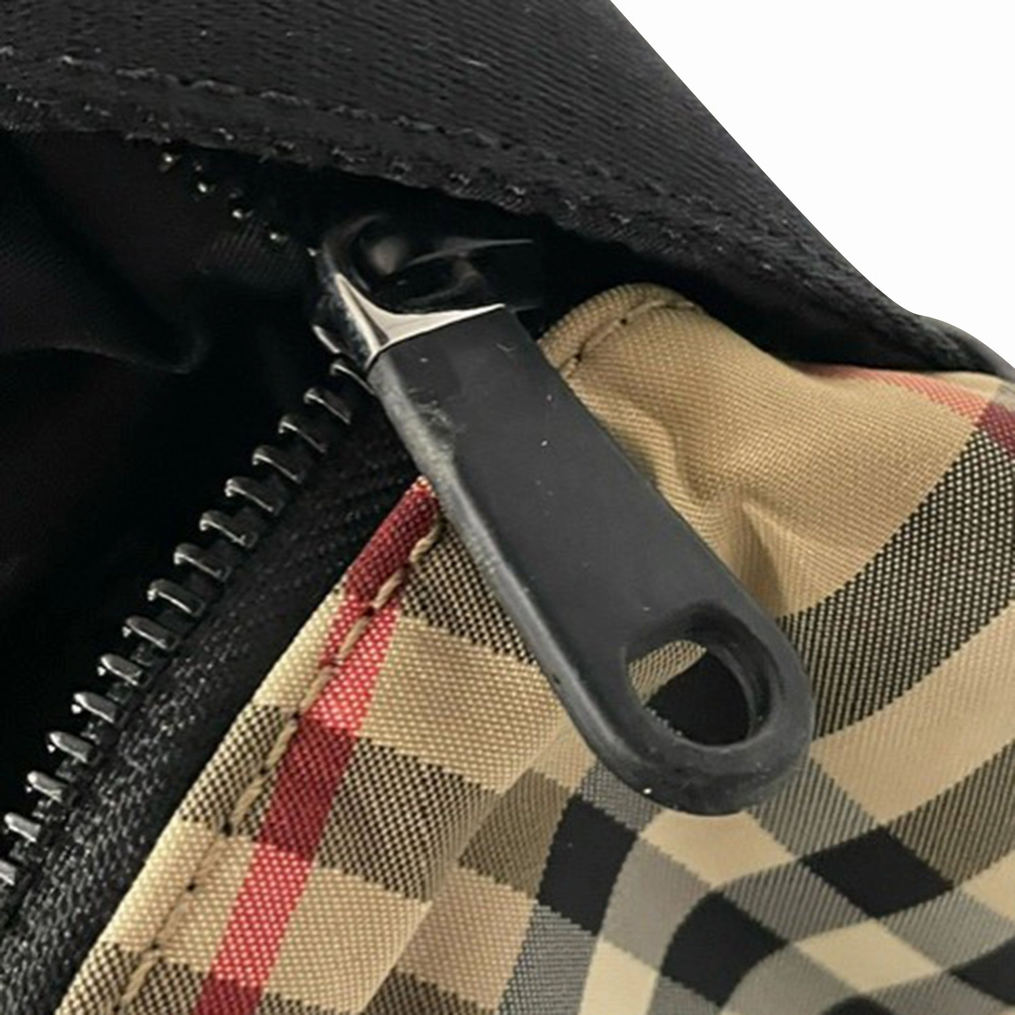 Burberry Vintage Check Medium Bum Bag in Beige Nylon
