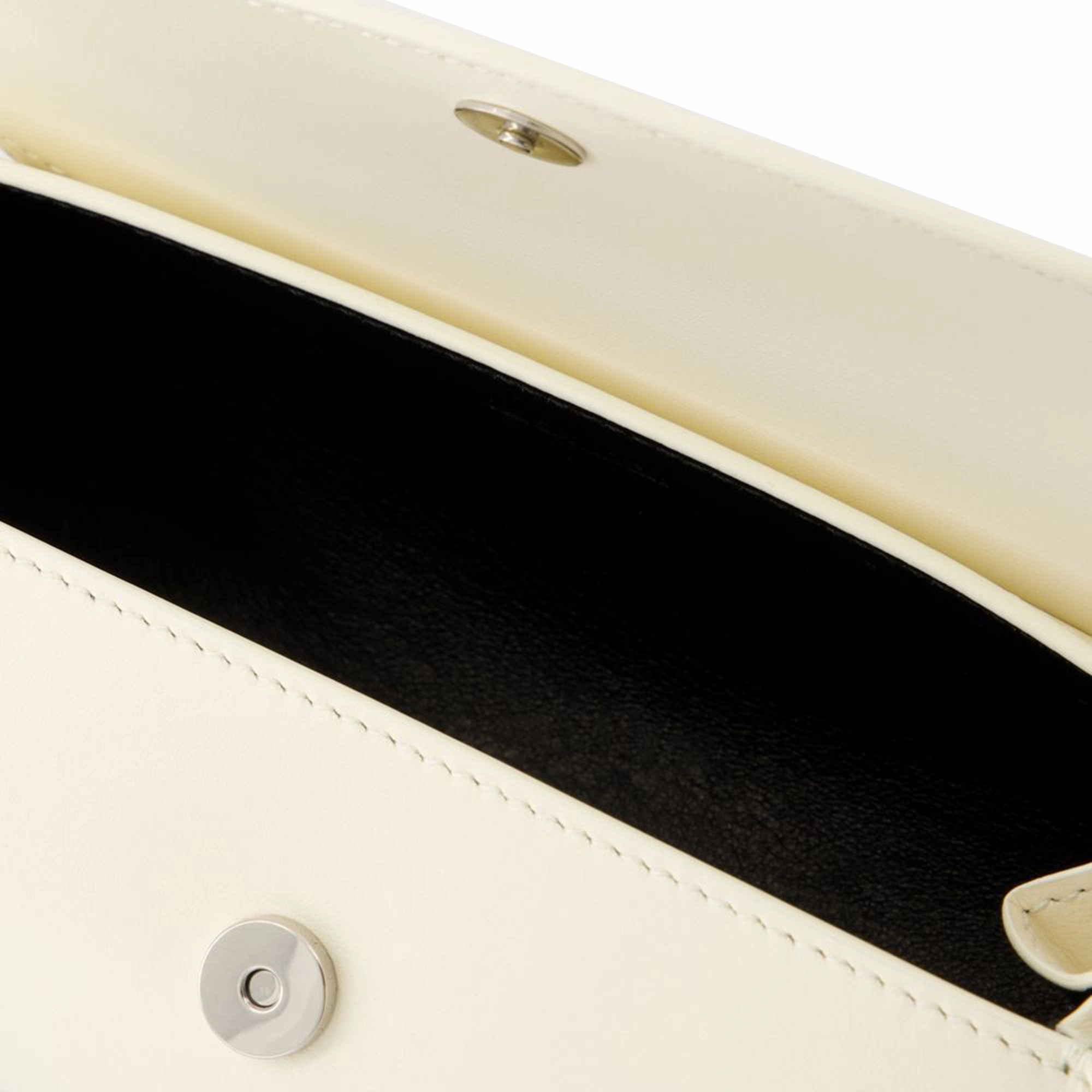 Cannolo Mini Purse - Jil Sander - Leather - Eggshell