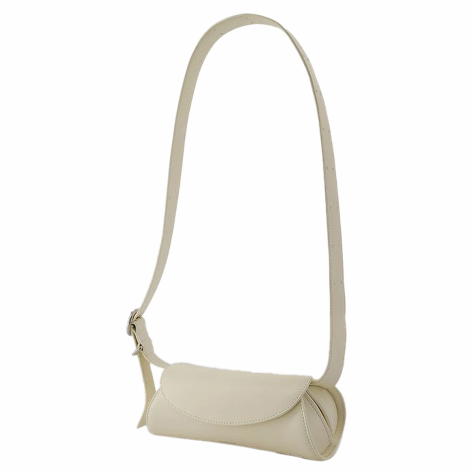 Cannolo Mini Purse - Jil Sander - Leather - Eggshell