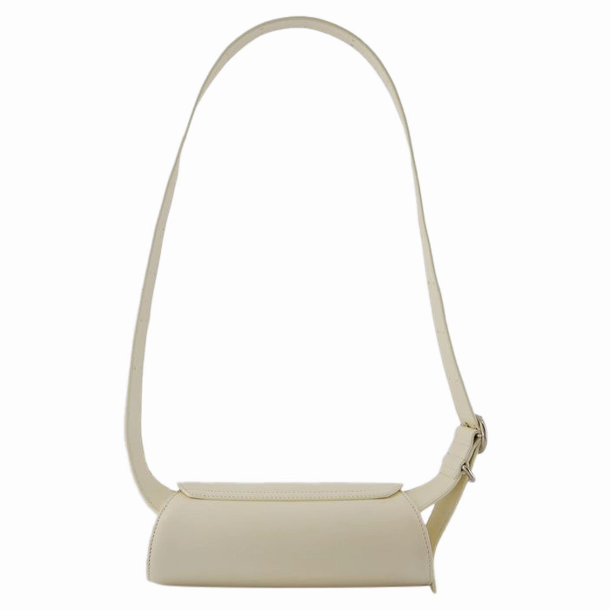 Cannolo Mini Purse - Jil Sander - Leather - Eggshell