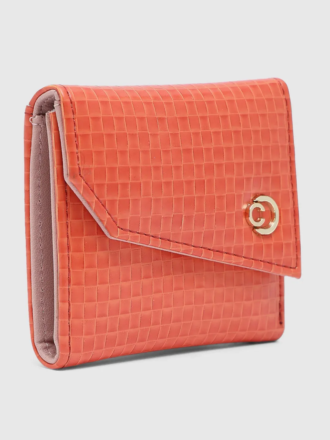 Caprese Ernesa Small Orange Wallet