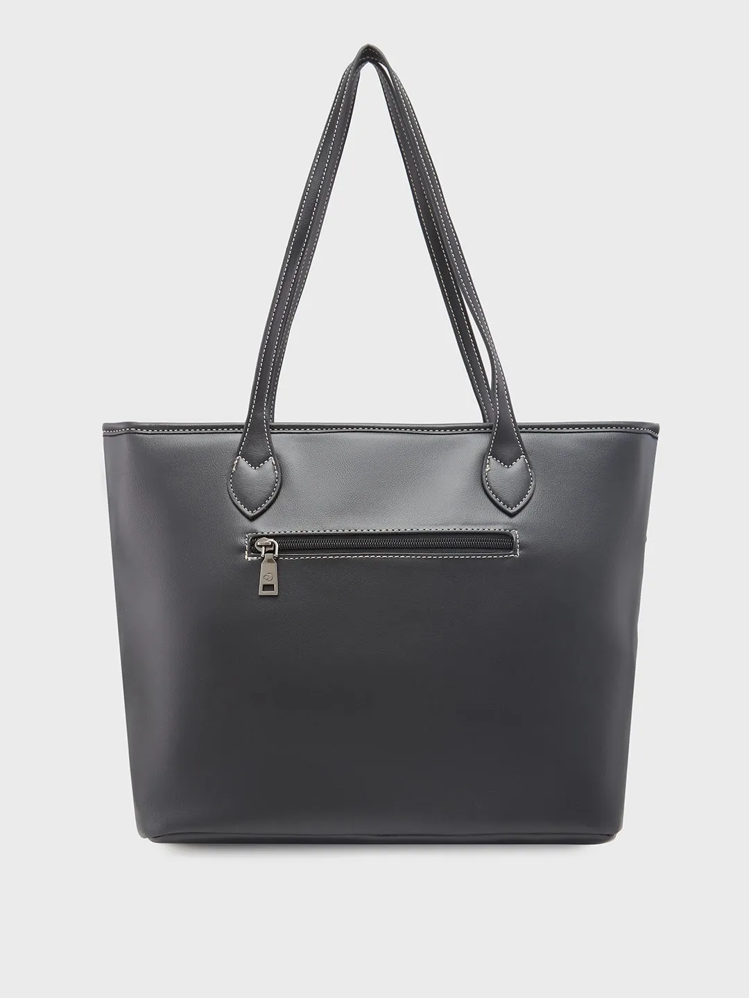 Caprese Gypsy Medium Black Tote Bag