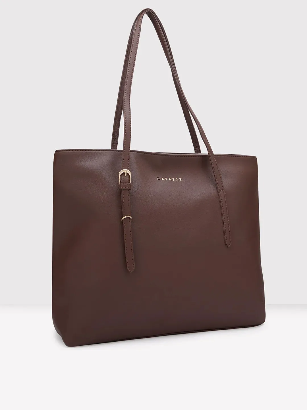 Caprese Lyla Large Brown Tote Bag