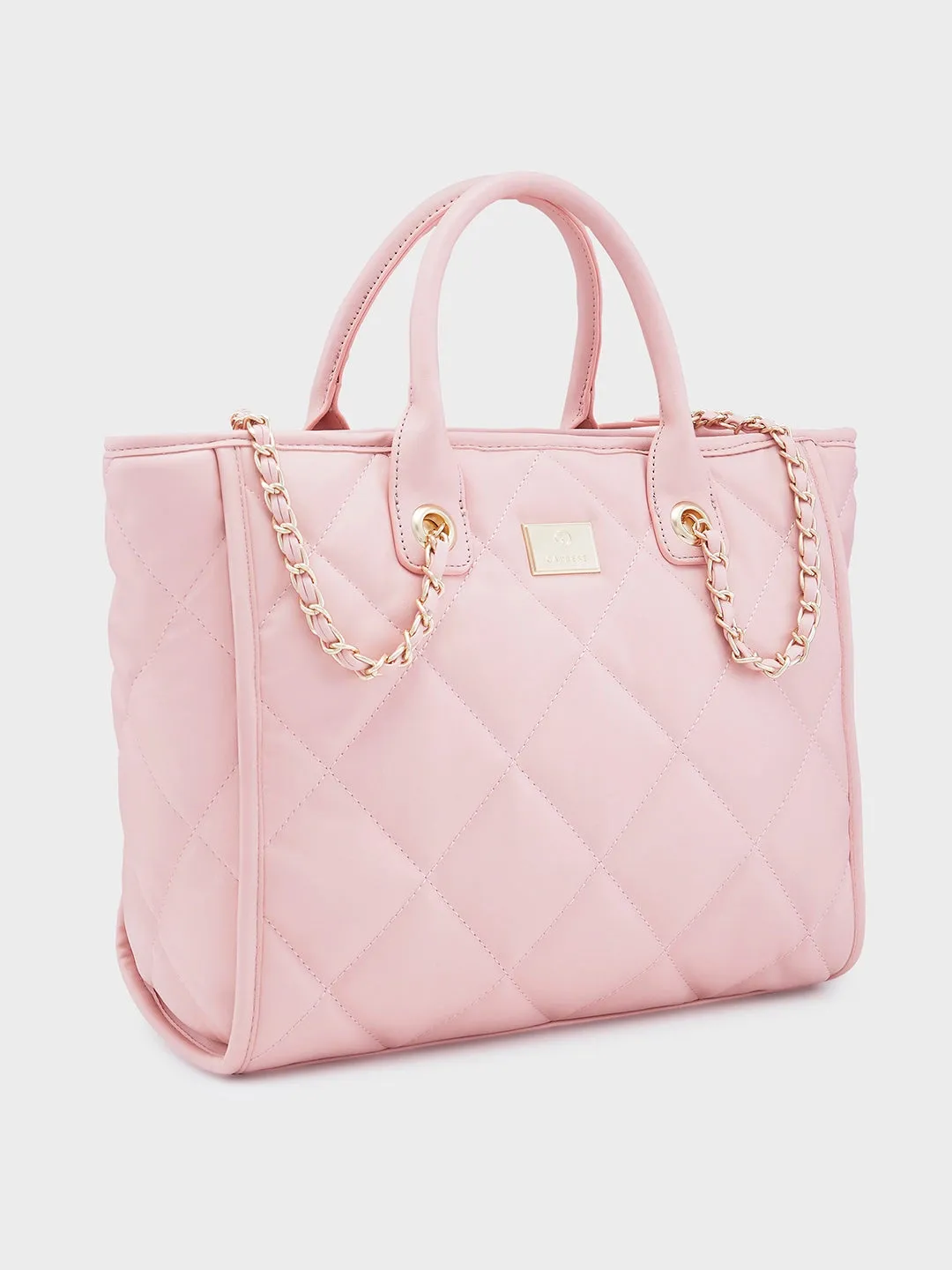 Caprese Ziva Large Blush Tote Bag
