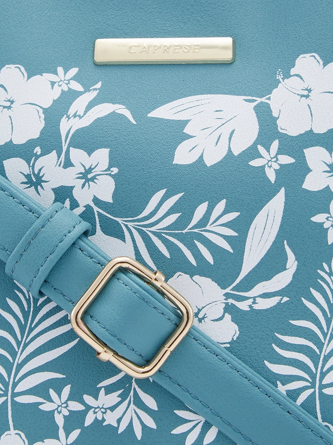 Caprese Lively Large B Green Satchel Bag
