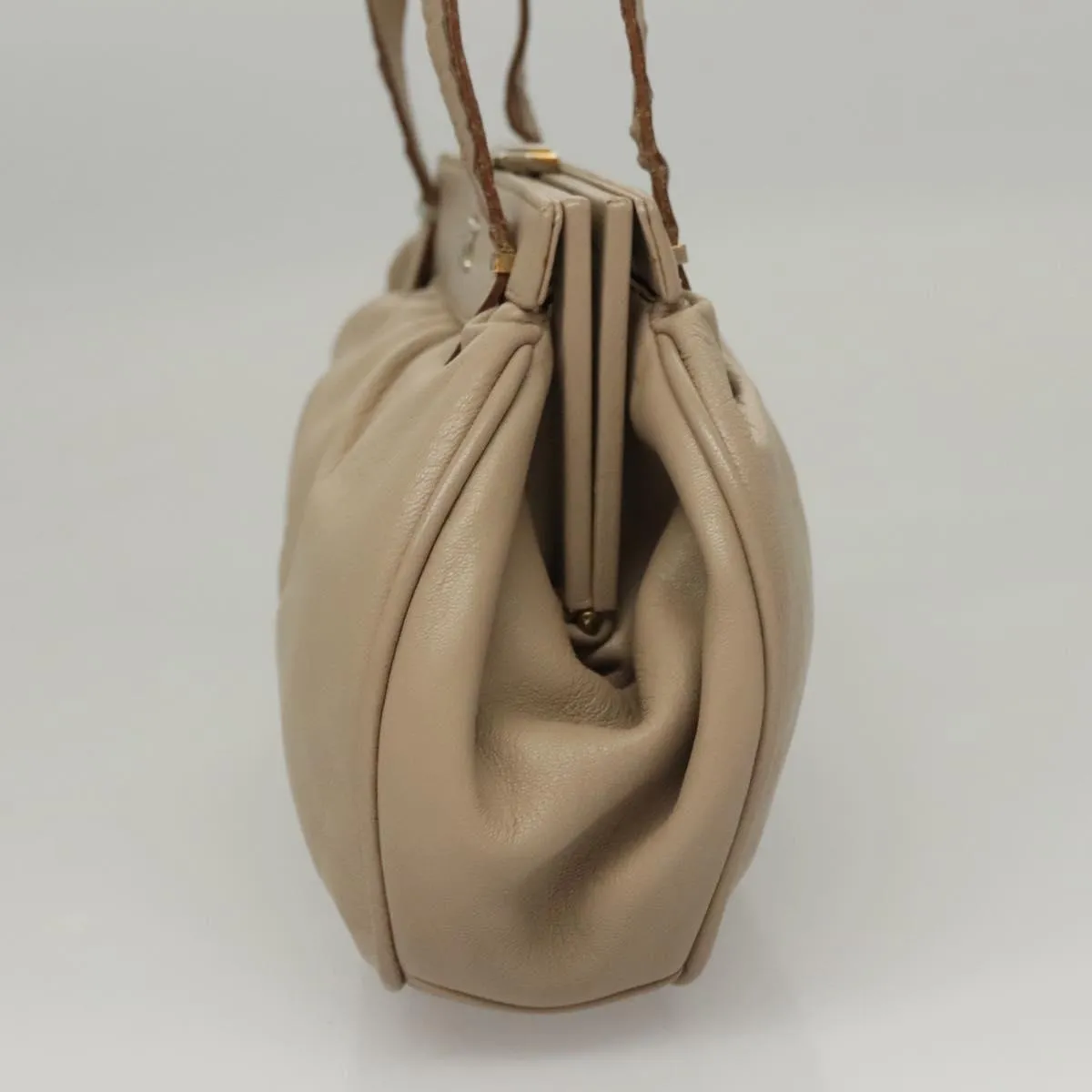 Celine Triomphe Leather Handbag (Pre-Owned)