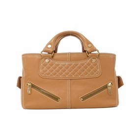 Celine Boogie Leather Handbag (Pre-Owned)
