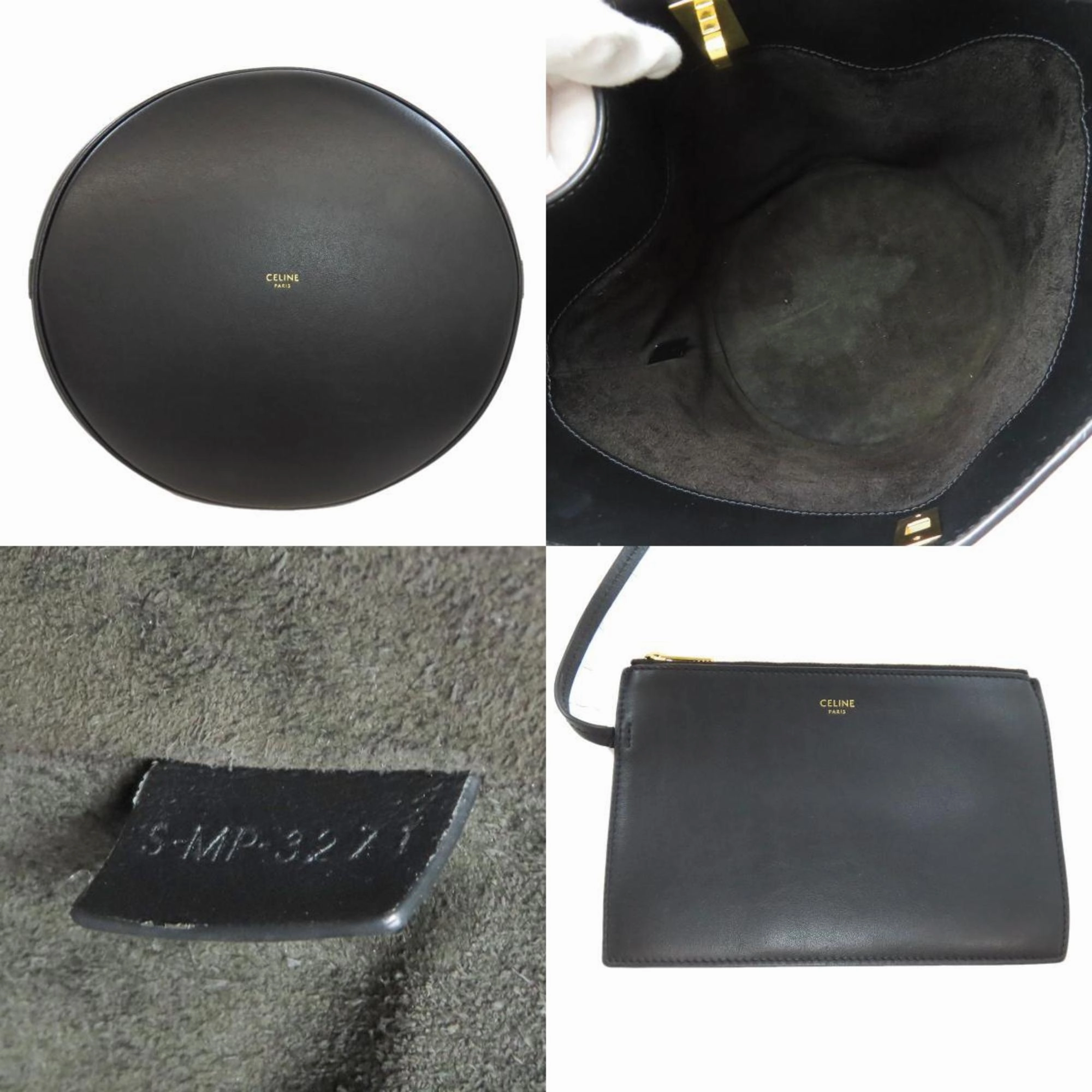 Celine Leather Handbag (Pre-Owned)