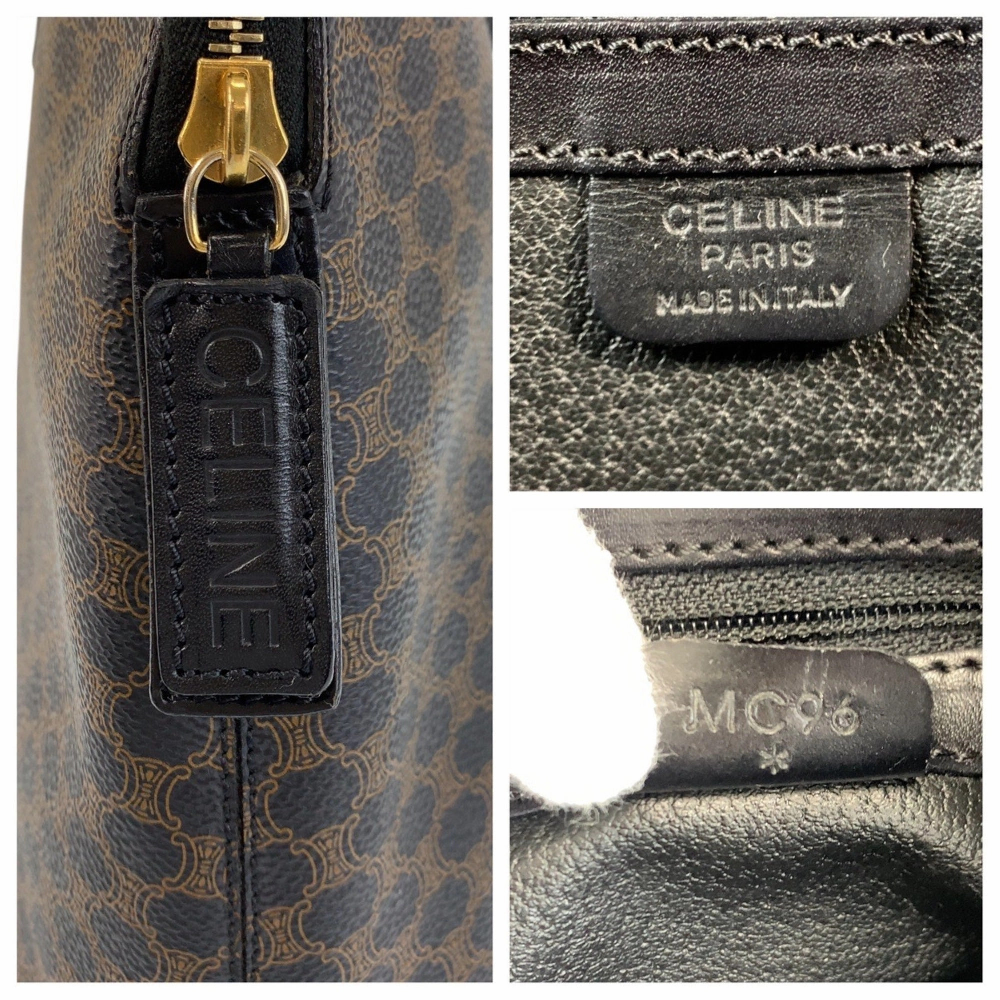 Celine  Pvc Leather Handbag (Pre-Owned)