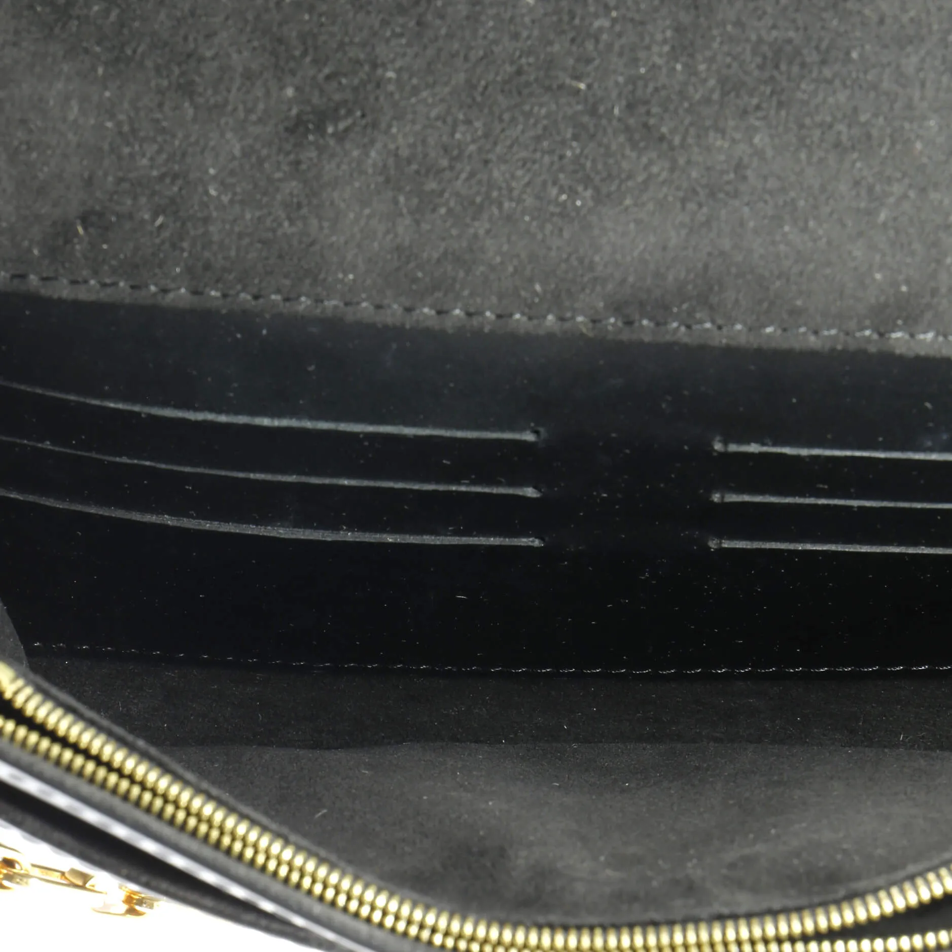 Chain Louise Clutch Leather MM
