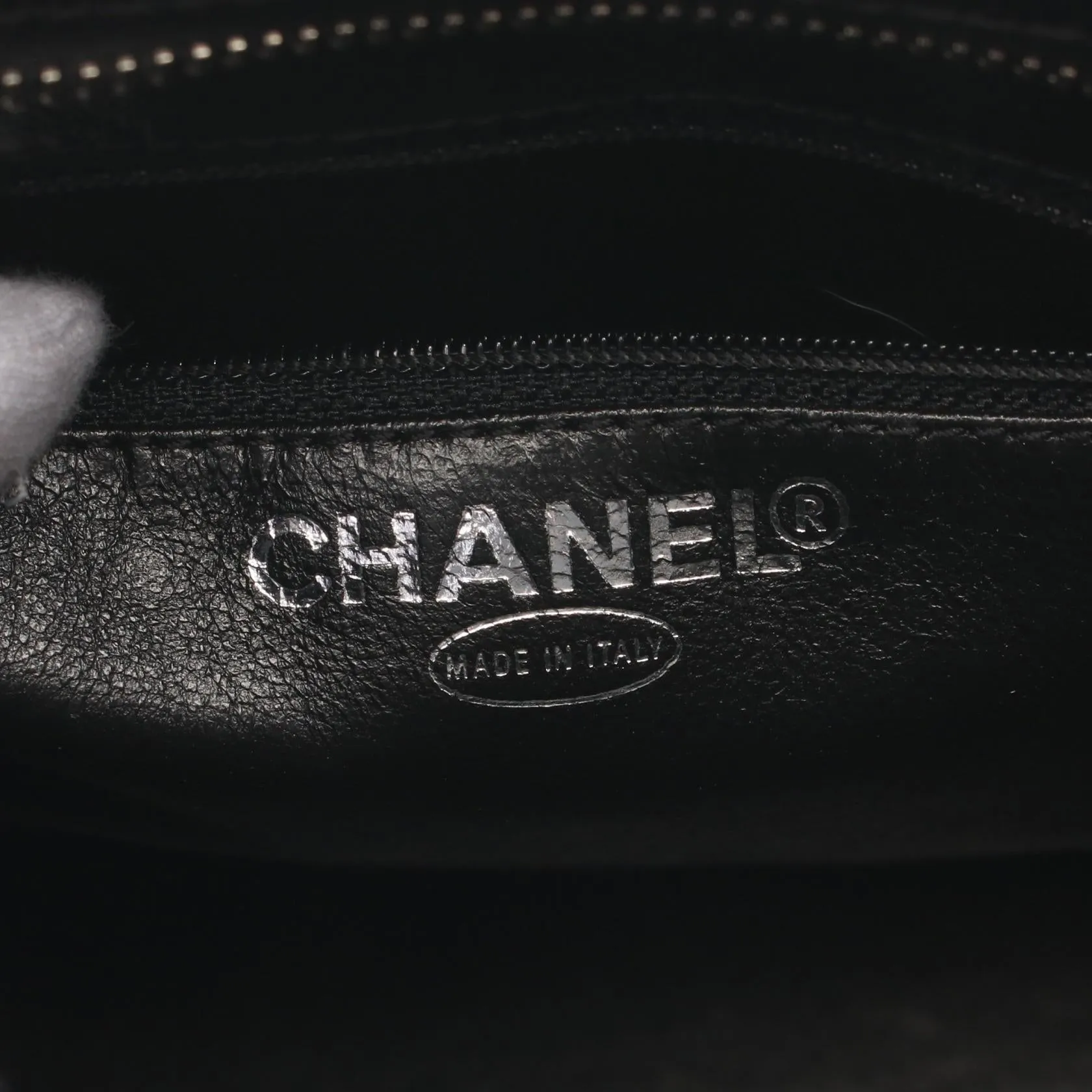 Chanel Leather Grain Calfskin Tote Bag