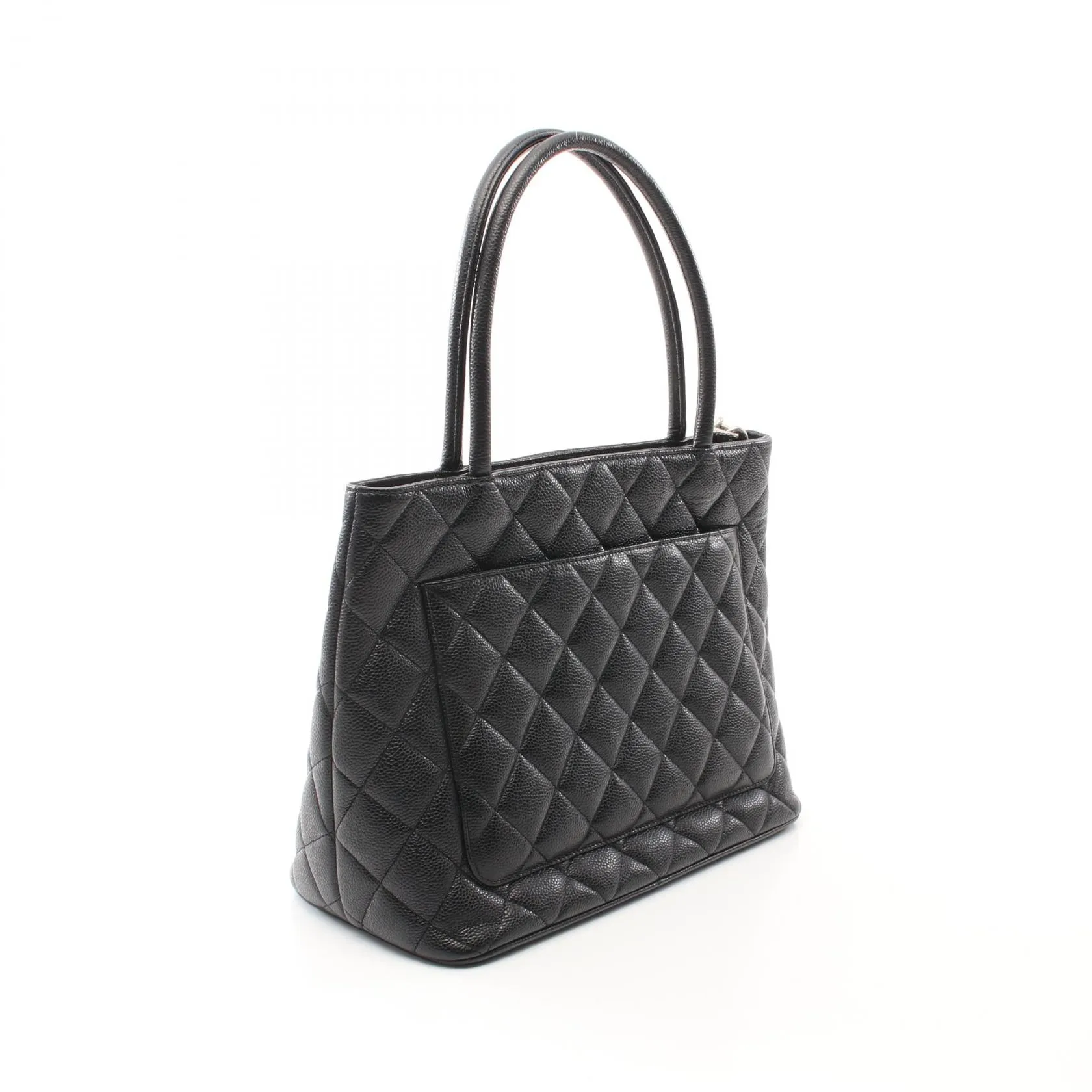 Chanel Leather Grain Calfskin Tote Bag