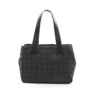 Chanel New Travel Line PM Tote Bag Nylon Canvas