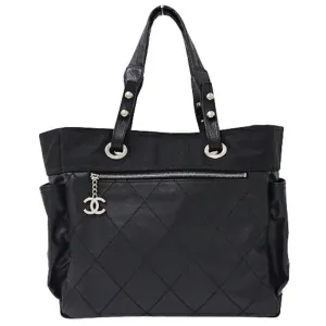 Chanel Paris Biarritz Canvas Tote Bag (Pre-Owned)