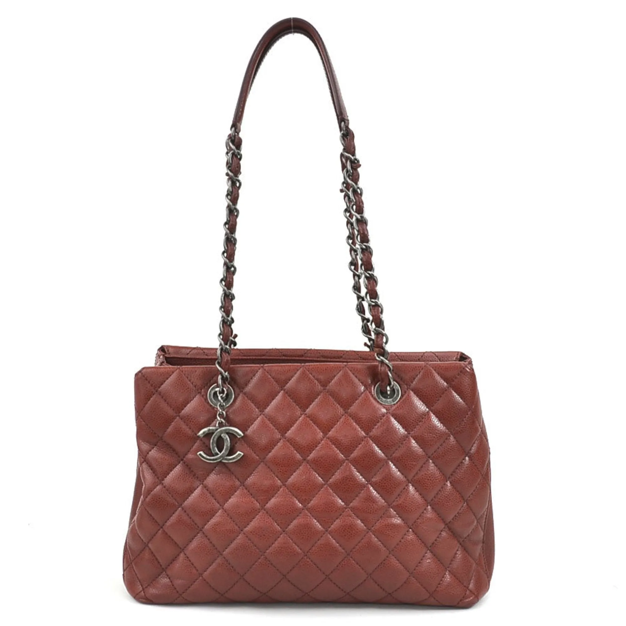 Chanel Shopping Leather Tote Bag (Pre-Owned)