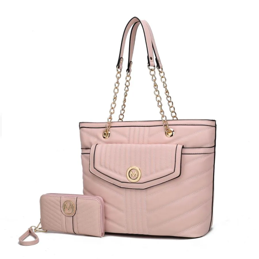 Chiari Tote Bag with Wallet ?2 pieces.