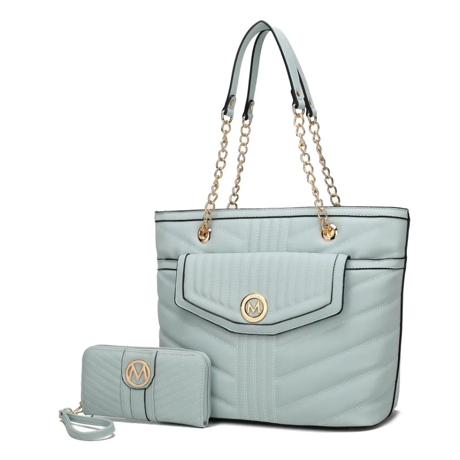 Chiari Tote Bag with Wallet ?2 pieces.