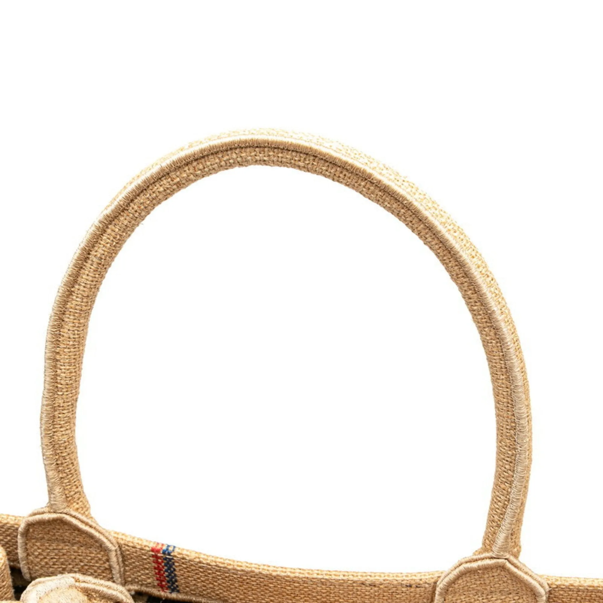 Christian Dior  Raffia Tote Bag (Pre-Owned)