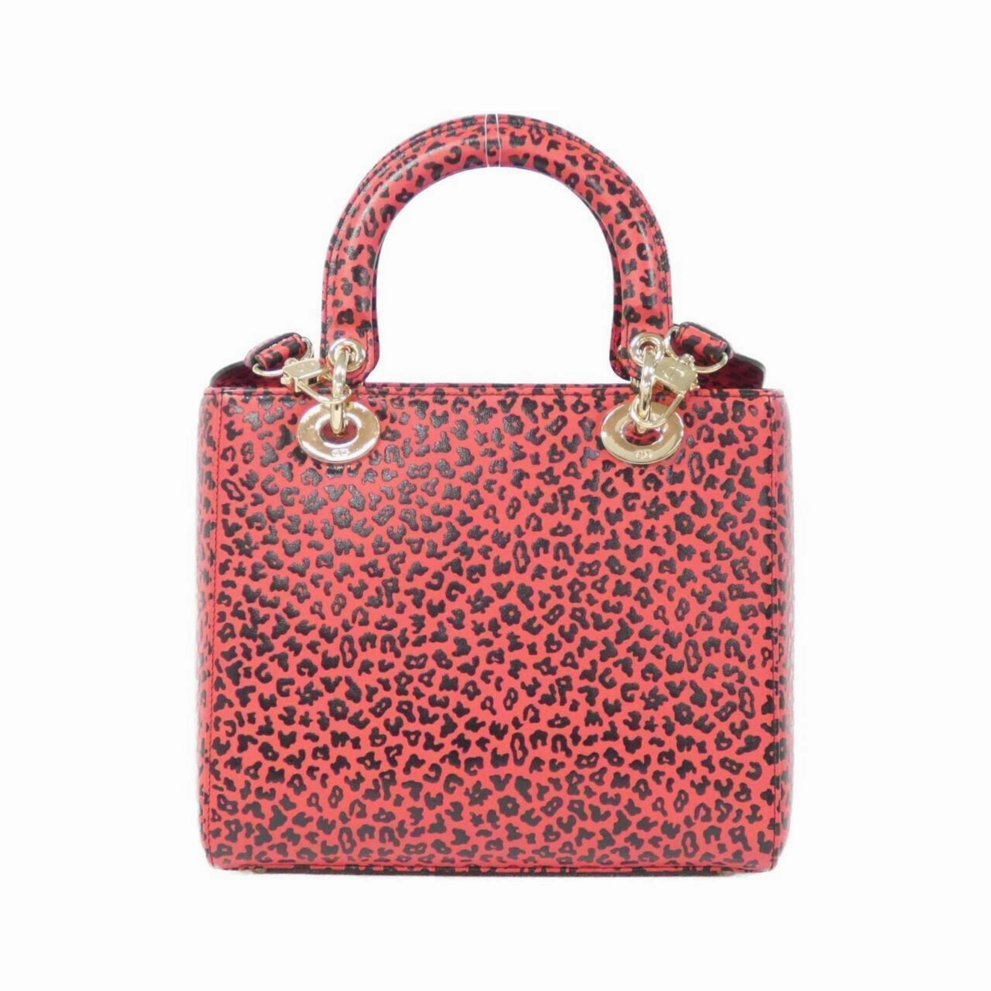 Christian Dior pink Leather Handbag (Pre-Owned)