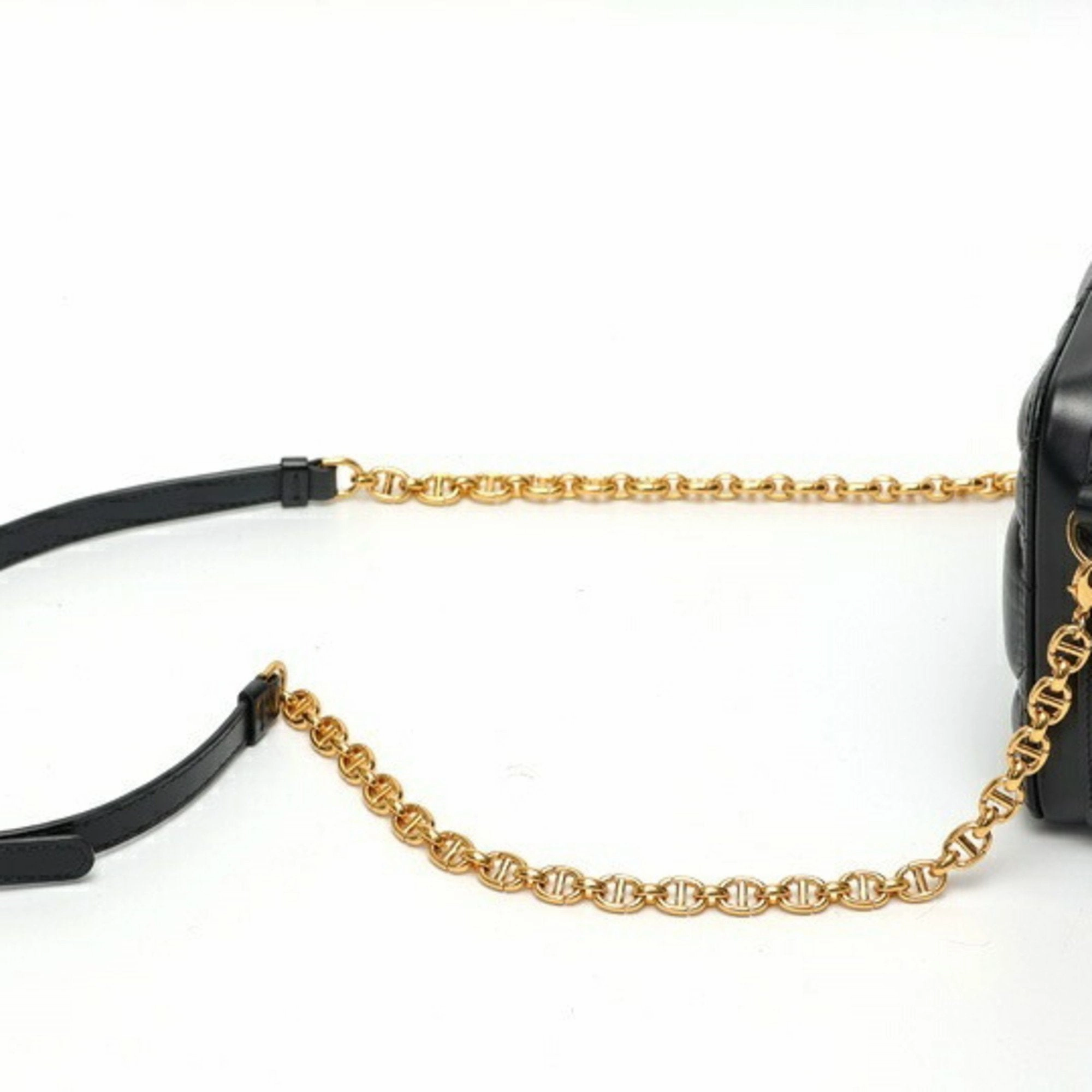 Christian Dior Quilting Leather Handbag (Pre-Owned)