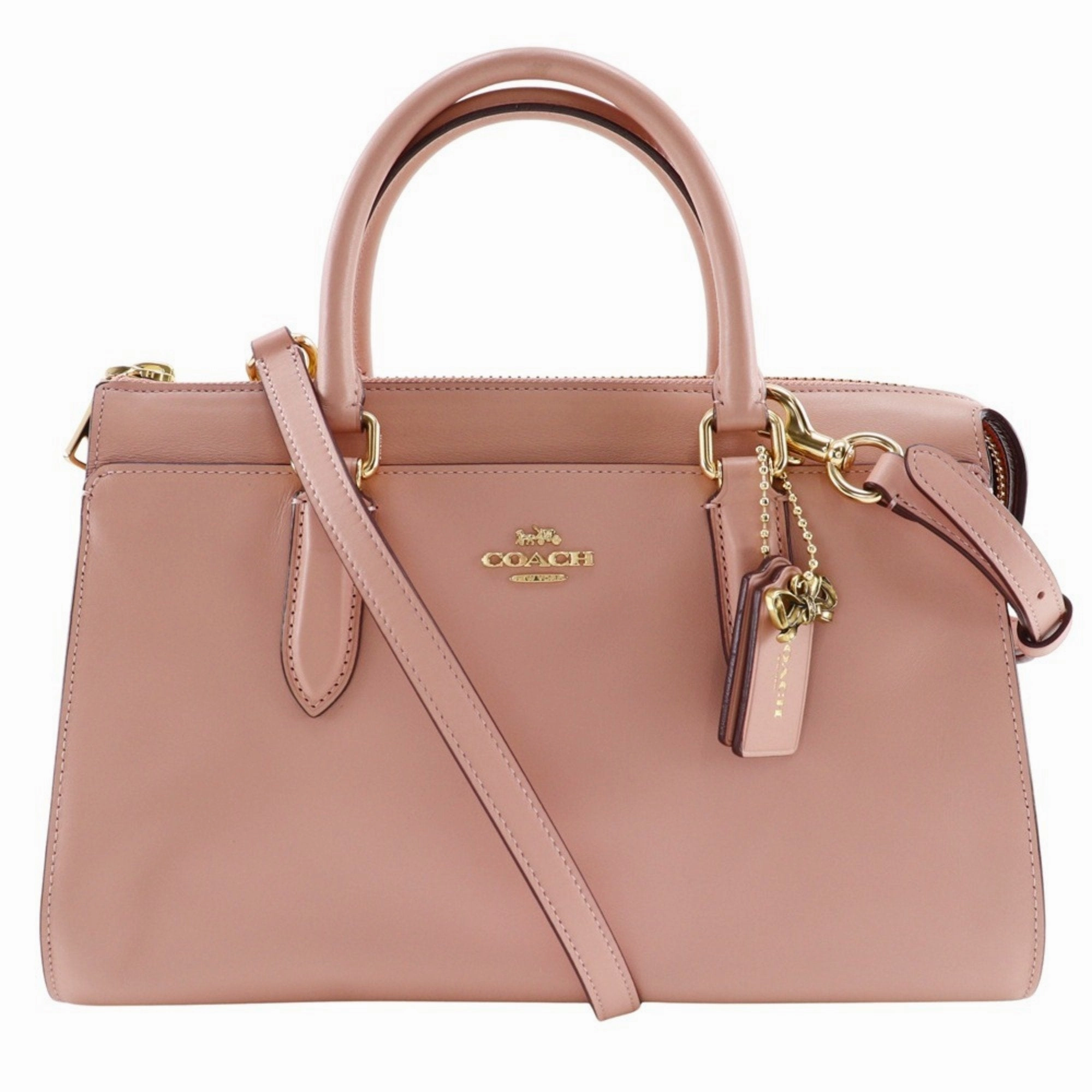 Coach Leather Handbag (Pre-Owned)