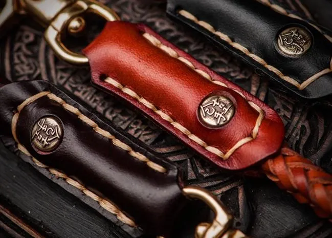 Cool Leather Braided Biker Carp Wallet Chain for Chains Wallets Biker Wallets