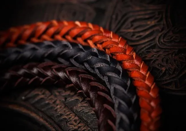 Cool Leather Braided Biker Carp Wallet Chain for Chains Wallets Biker Wallets
