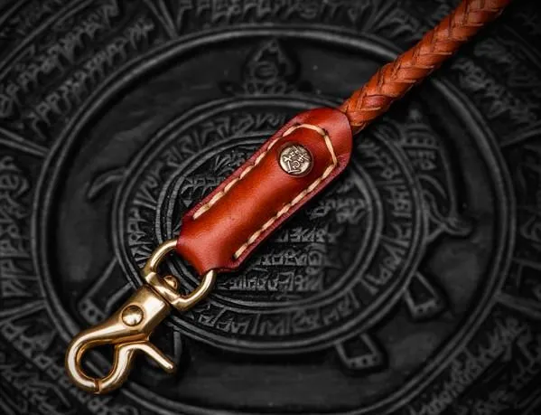 Cool Leather Braided Biker Wallet Chains for Chain Wallet Biker Wallet Trucker Wallet Chain