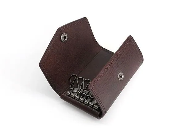 Cool Leather Mens Key Wallet Car Keys Holder Car Keys Case for Men