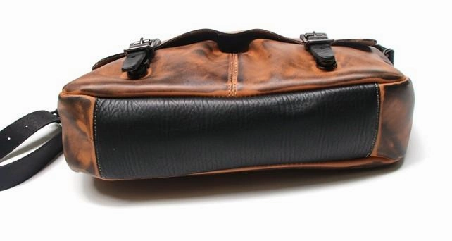 Cool Handmade Vintage Leather Mens Messenger Bags Shoulder Bag for men