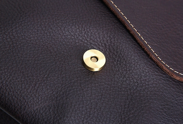 Cool leather men Small messenger bags shoulder bag