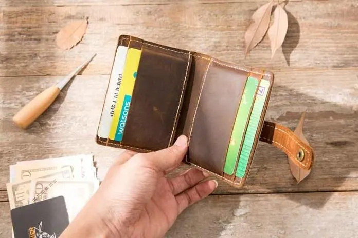 Credit Card Wallet for Men Leather Card Wallet Mens Small Card Wallet Card wallets for Men
