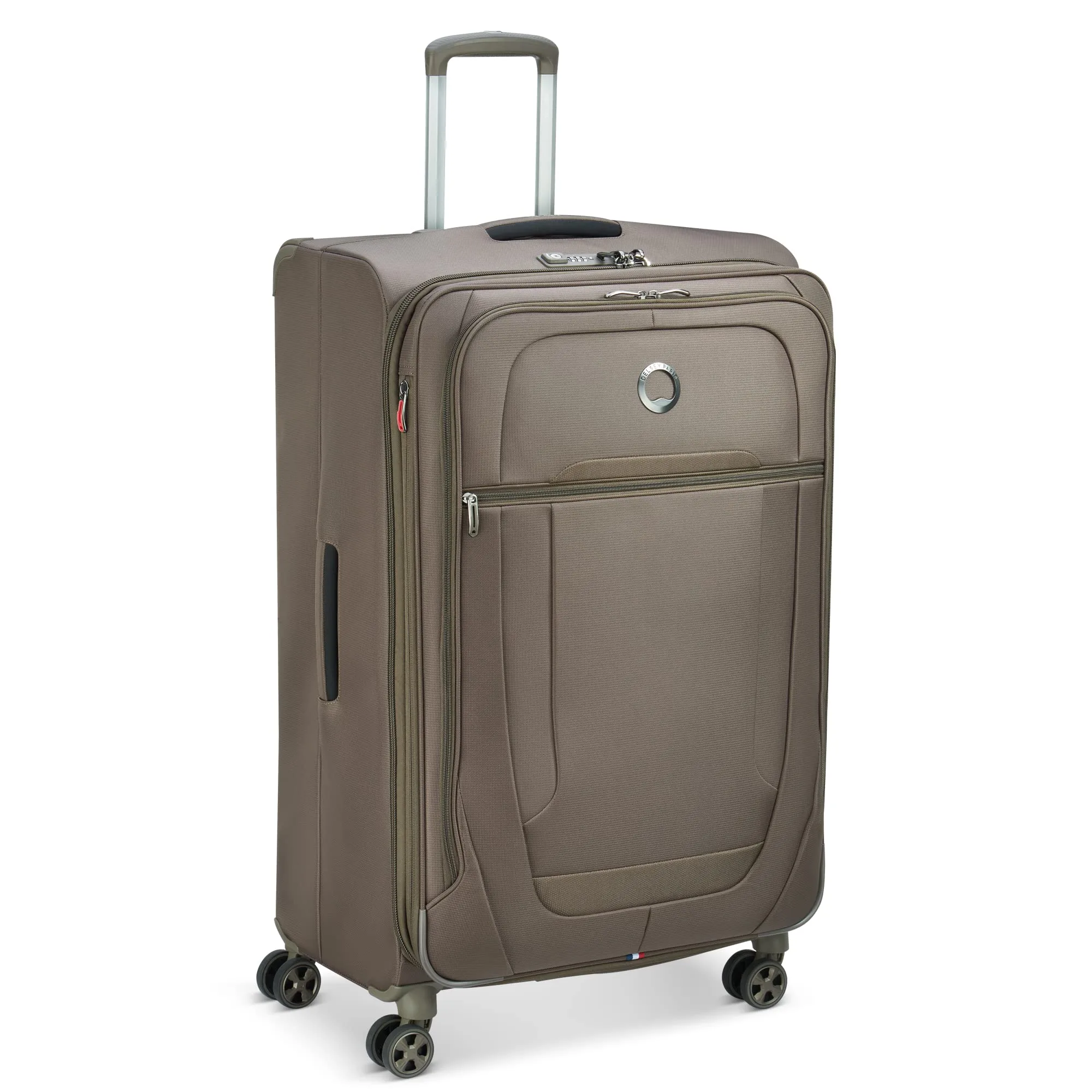 Delsey Paris Helium DLX Softside 3 Pc Expandable Luggage with Spinner Wheels