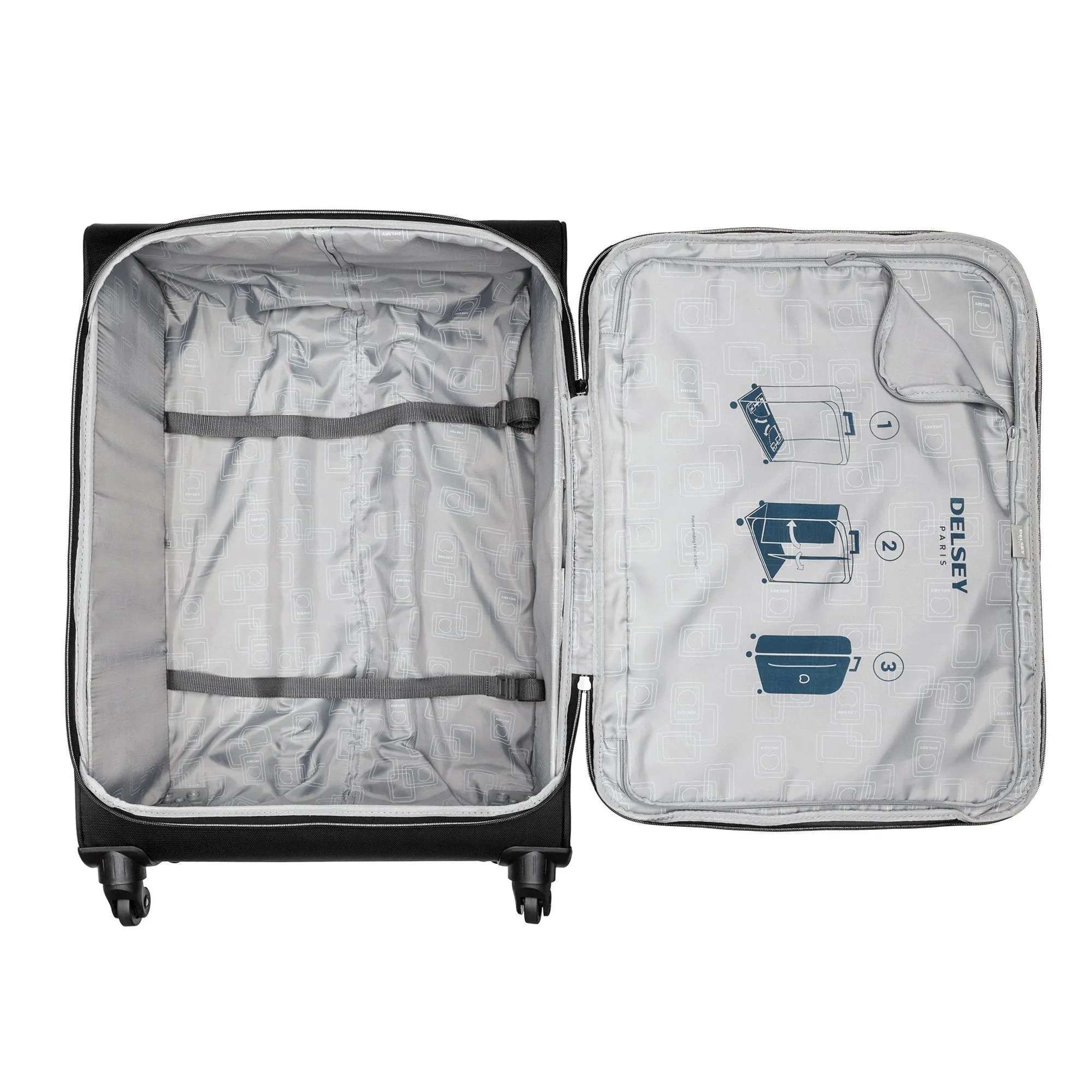 DELSEY Paris Solution 27.5" 4-Wheel Large Luggage