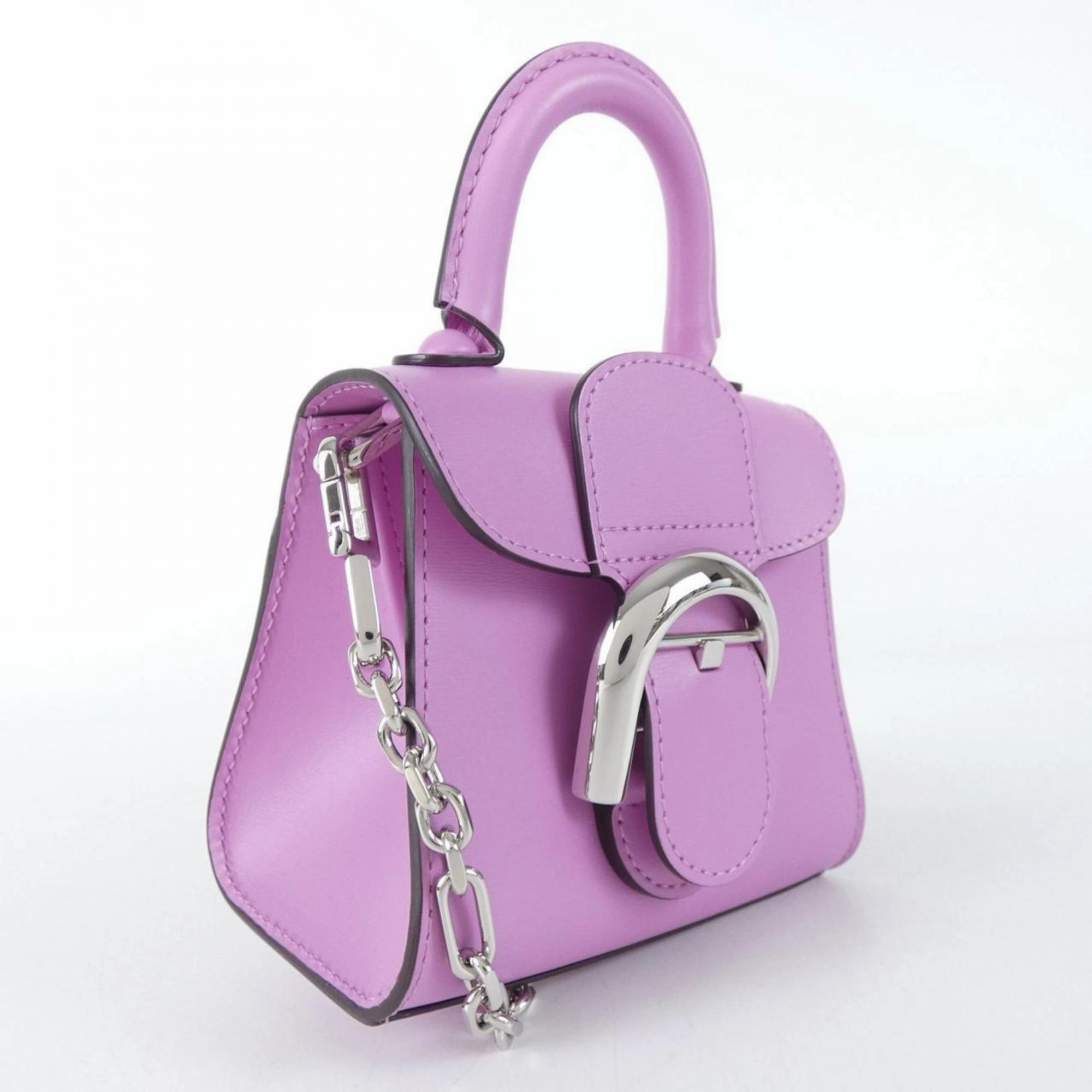 Delvaux Leather Handbag (Pre-Owned)